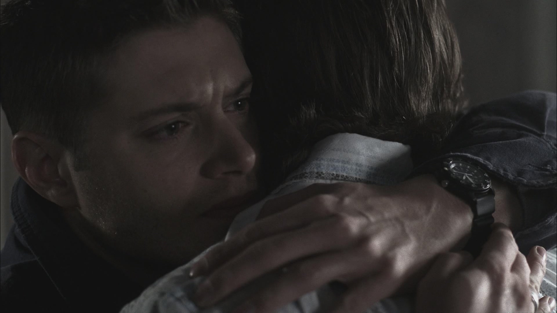 Dean hugging Sam